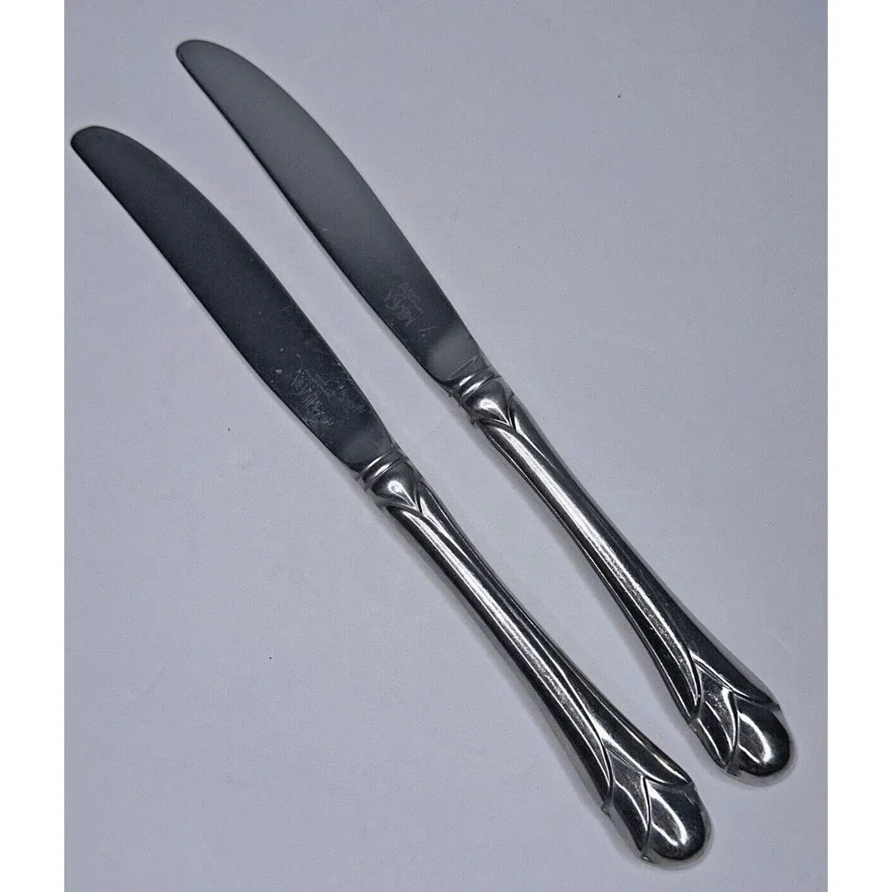 Mikasa Sweet Pea 18/8  Stainless Flatware Replacement Set 2 Dinner Knives